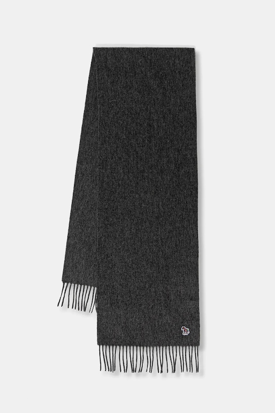 Вовняний шарф Paul Smith вовна сірий M1A.150K.PZEBRA