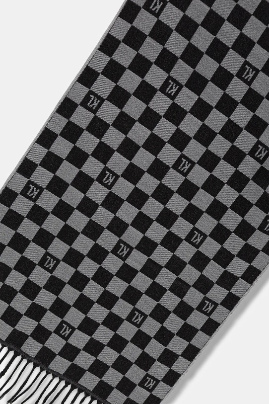 Šal z dodatkom volne Karl Lagerfeld 554131.805001 siva AW25