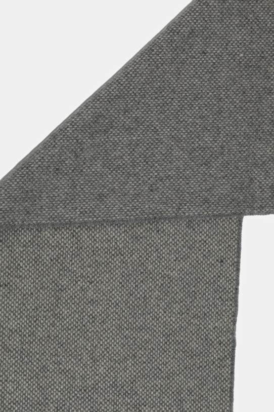 Вовняний шарф Hackett London HM0400022 сірий AW25