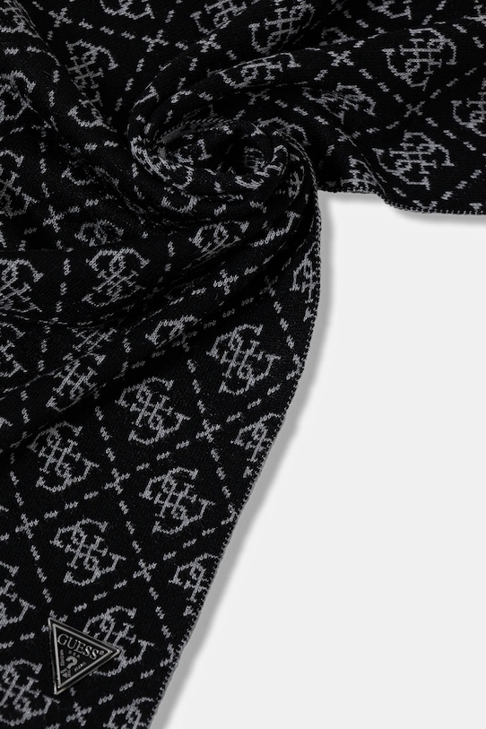 Accesorii Guess fular din amestec de lână 4G M5BZ19.Z0442 negru