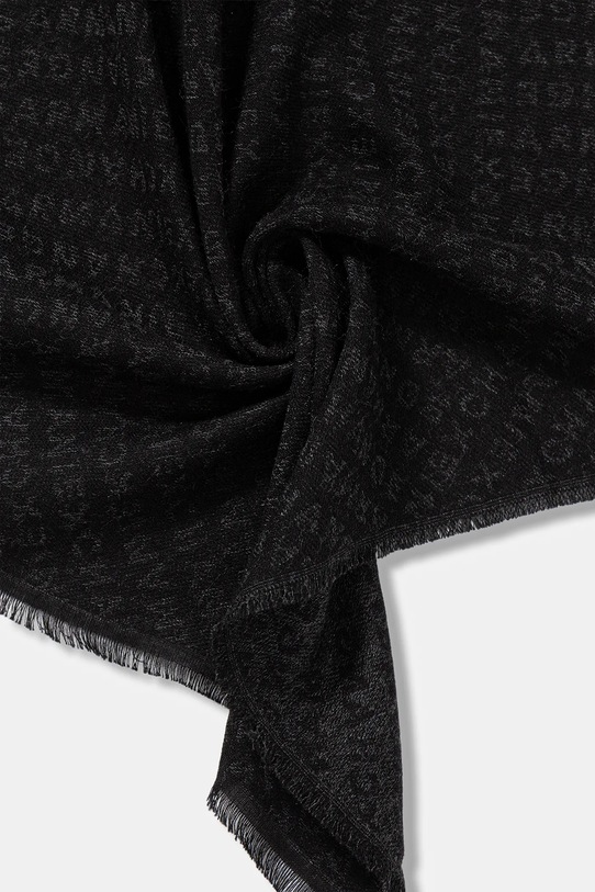 Armani Exchange szalik XM001714.AF17470 czarny AW25