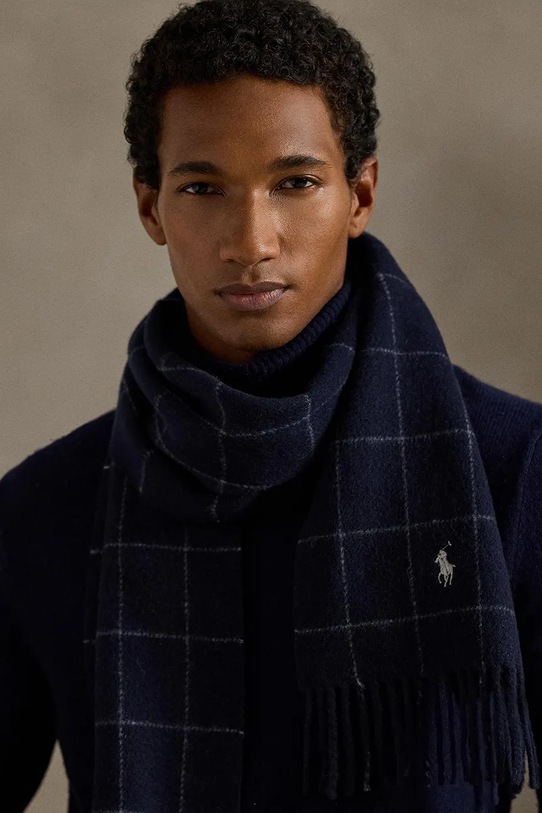 Polo Ralph Lauren szalik granatowy 449863392