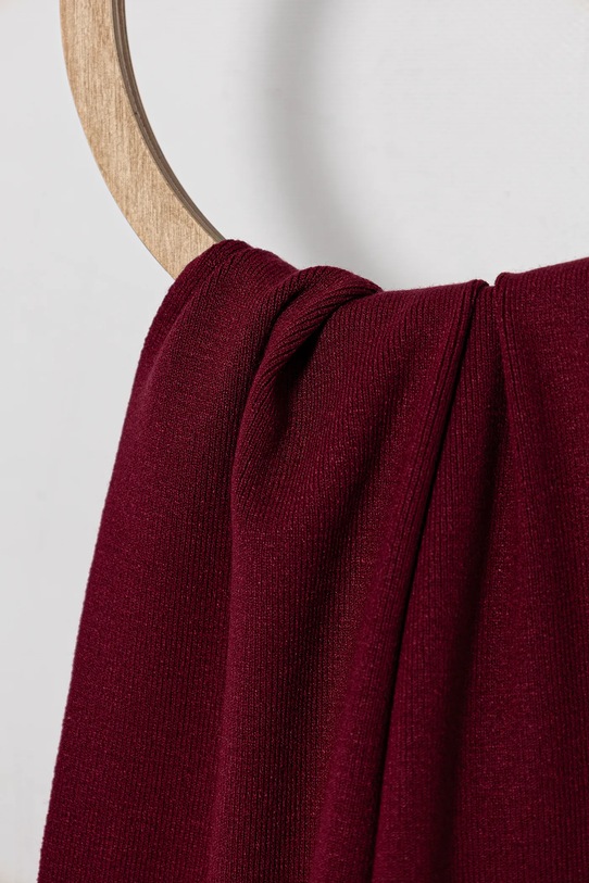 Šál Calvin Klein LV04D8021G burgundské AW25