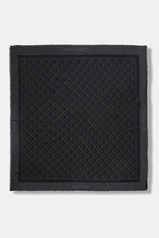 Calvin Klein chusta pozostałe czarny LV04D8063G