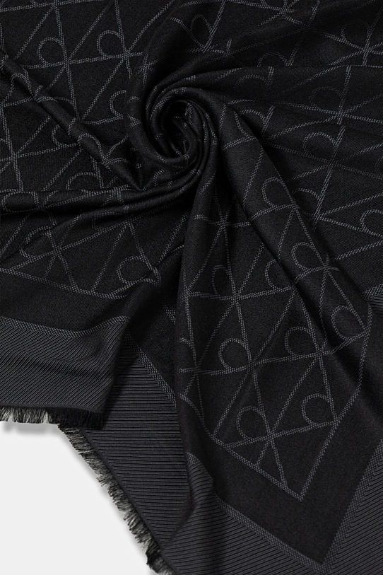 Calvin Klein chusta LV04D8063G czarny NC25