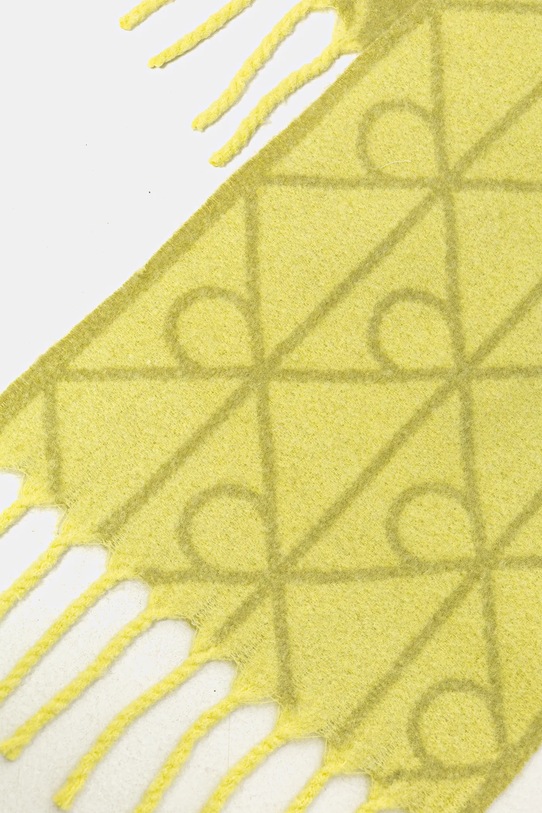 Kiegészítők Calvin Klein sál gyapjúkeverékből LV04D8072G sárga