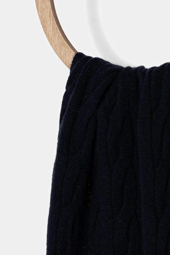 Шарф з додаванням вовни Tommy Hilfiger AM0AM13596 темно-синій AW25