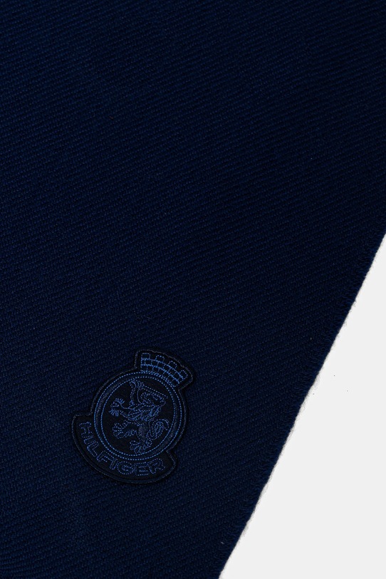 Accesorii Tommy Hilfiger esarfa de lână AM0AM13789 bleumarin