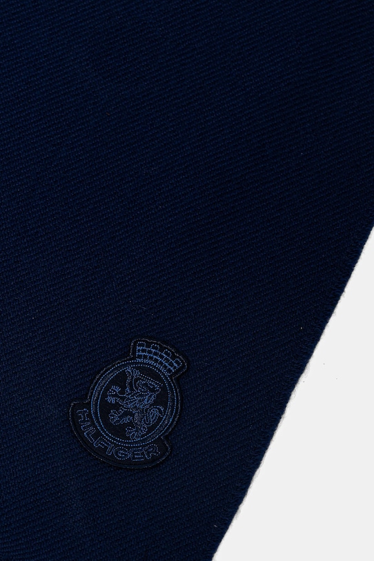 Akcesoria Tommy Hilfiger szalik wełniany AM0AM13789 granatowy