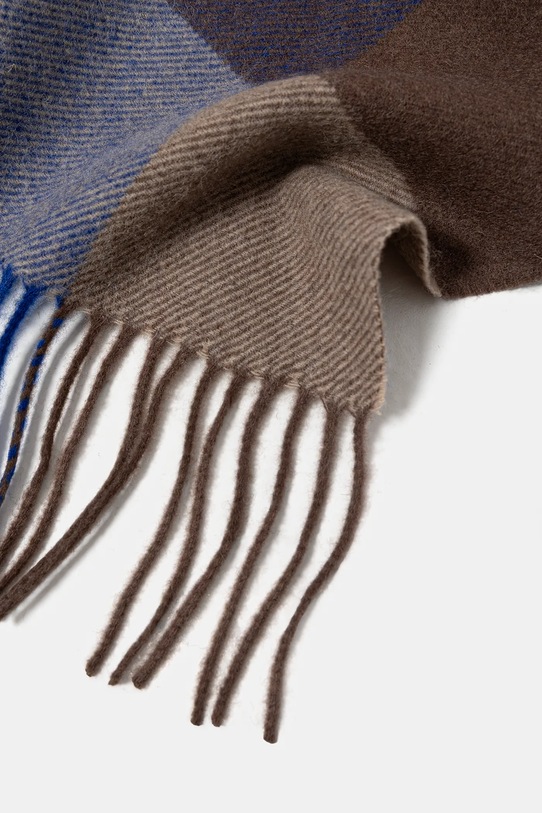 Ader Error szalik wełniany MUFFLER BO01FWAC0402BR brązowy AW25
