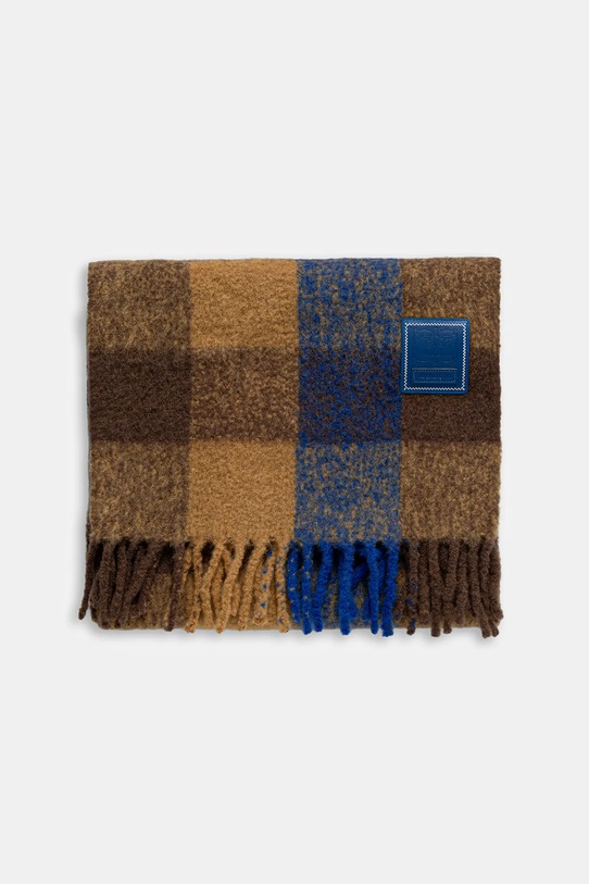 Ader Error szalik z dodatkiem wełny MUFFLER BO01FWAC0405BR brązowy AW25