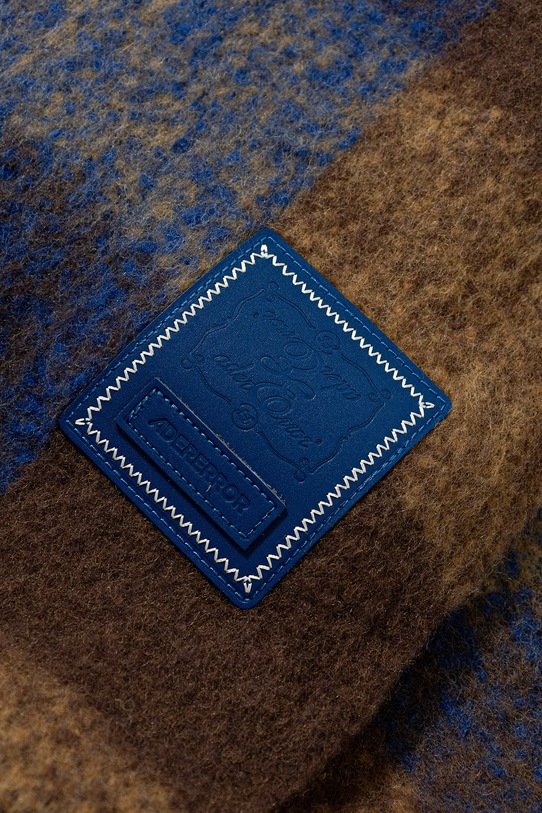 Accessori Ader Error scialle con lana MUFFLER BO01FWAC0405BR marrone