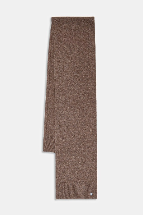 Šal s dodatkom vune Sisley srednje debljine smeđa 1UVLSU00H