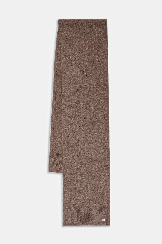 Šal s dodatkom vune Sisley srednje debljine smeđa 1UVLSU00H