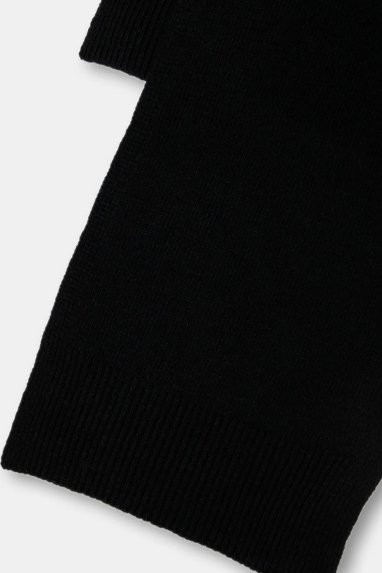 Akcesoria Sisley szalik z dodatkiem wełny 1UVLSU00H czarny