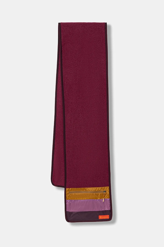 Cotopaxi szalik Teca tkanina bordowy F22469U330