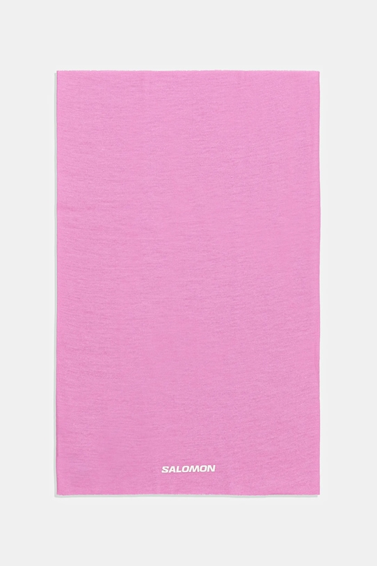 Кръгъл шал Salomon тънък виолетов LC2634600