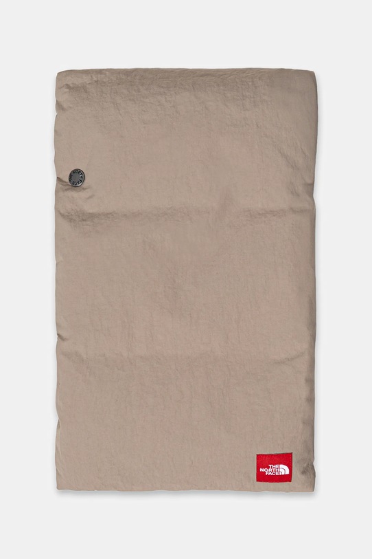 The North Face szalik puchowy Redbox NF0A8EGGBOX1 beżowy AW25