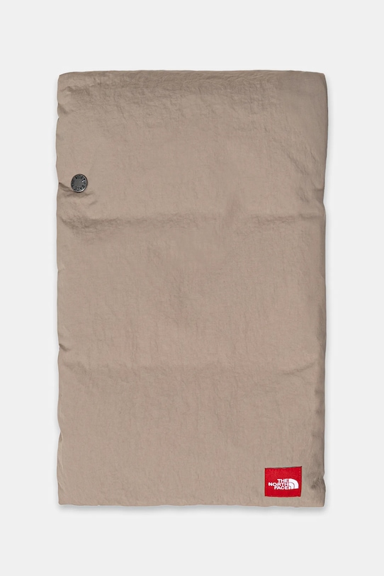 The North Face szalik puchowy Redbox NF0A8EGGBOX1 beżowy AW25