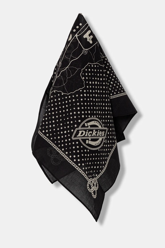 Хлопковый платок на шею Dickies хлопок чёрный DK0A87PA