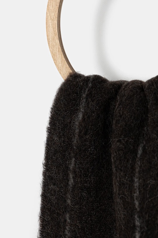 Our Legacy scarf with wool blend Estate A4258EBR brown AW25