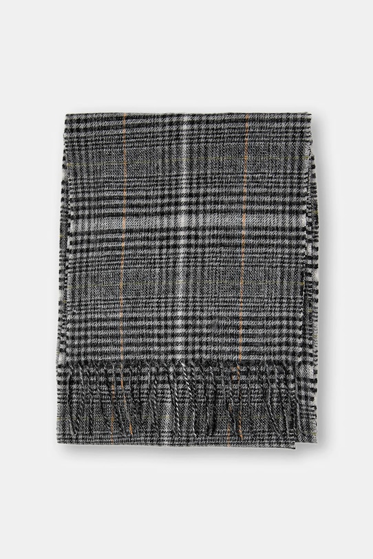 Barbour szalik wełniany USC0400 szary AW25