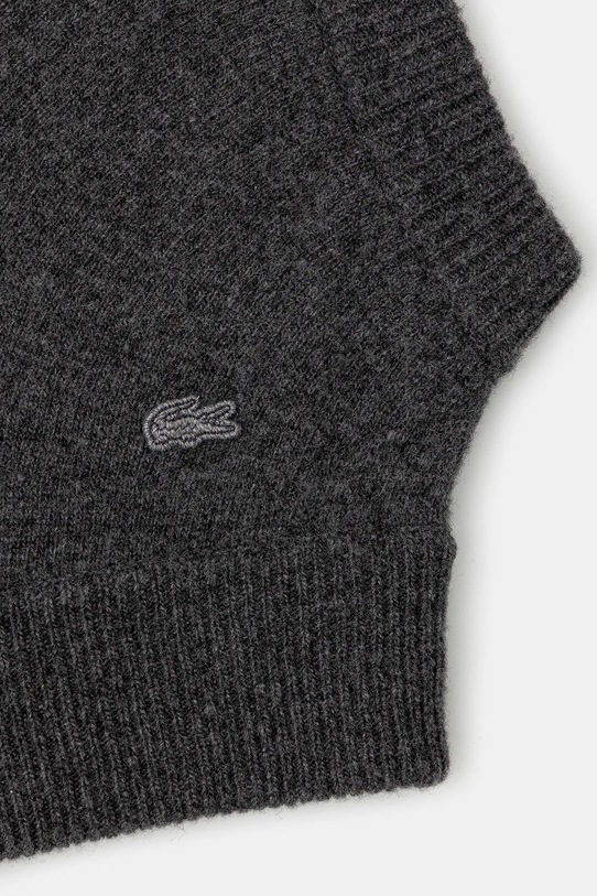 Akcesoria Lacoste kominiarka wełniana RE4169 szary
