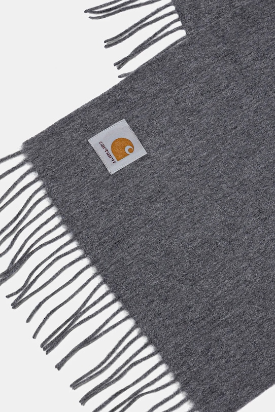 Akcesoria Carhartt WIP szalik wełniany Clan Scarf I013507.ZMXX szary