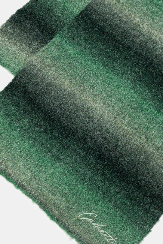 Akcesoria Carhartt WIP szalik z domieszką wełny Tony Scarf I035473.3DIXX zielony