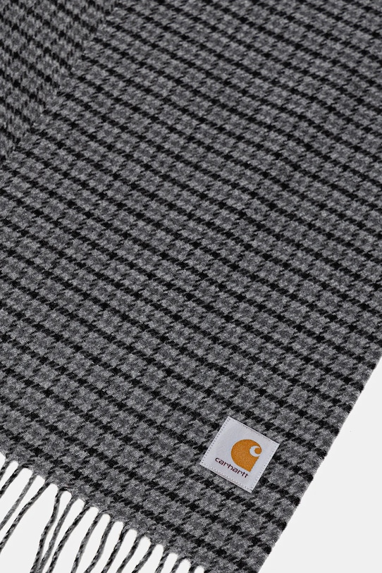 Akcesoria Carhartt WIP szalik z dodatkiem wełny Lowis Scarf I035472.35LXX szary