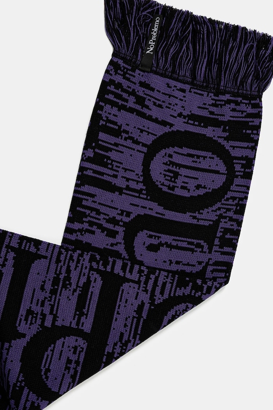 Κασκόλ No Problemo Glitch NP9014404 μωβ AW25