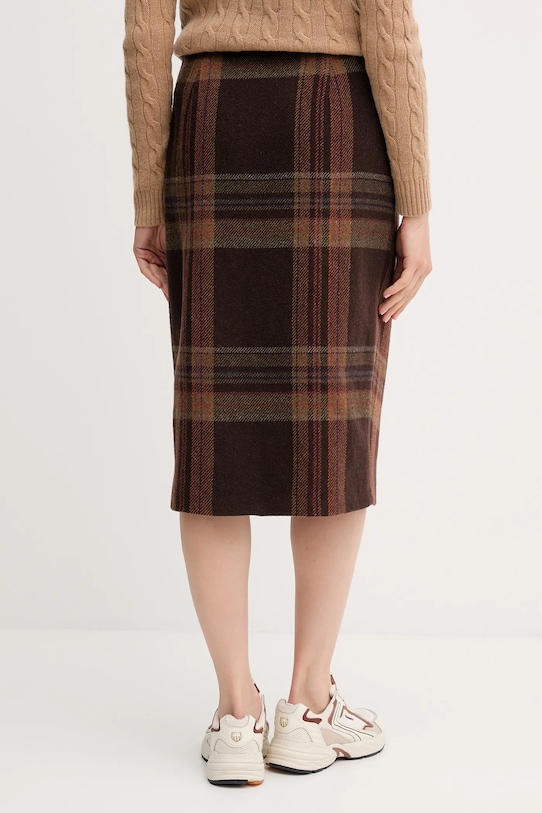 Odzież Polo Ralph Lauren spódnica 211A92181 brązowy