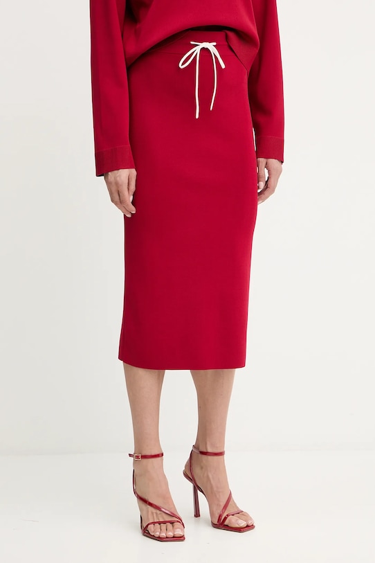 Patrizia Pepe fustă uni rosu 8G0468.K266