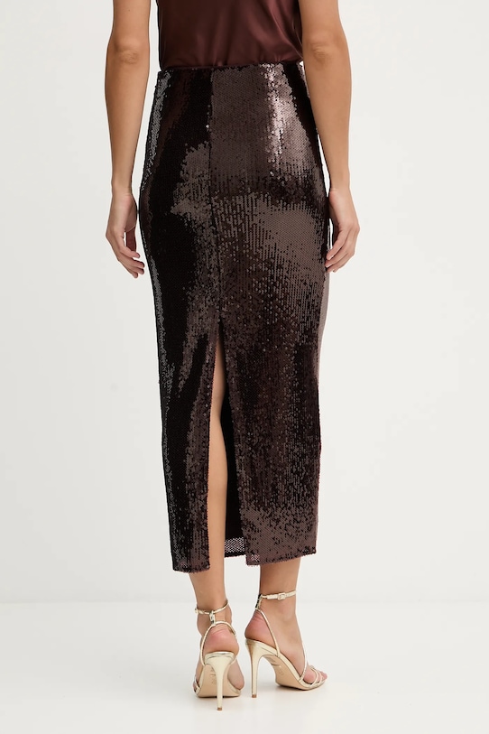 Odzież Patrizia Pepe spódnica 8G0491.J326 bordowy