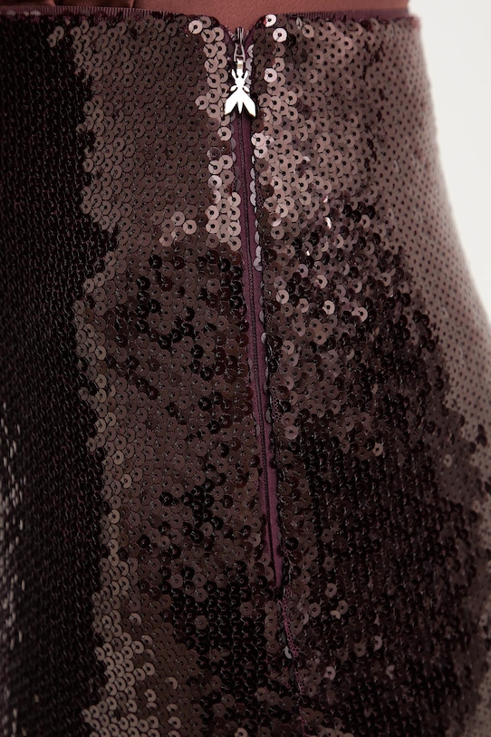 Patrizia Pepe spódnica bordowy 8G0491.J326