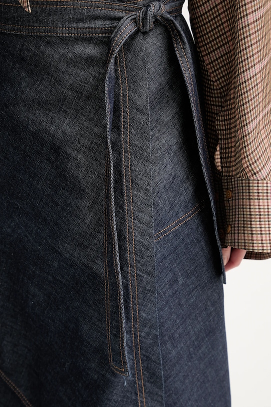 Traper suknja MUNTHE LANDREA mornarsko plava 253122025307