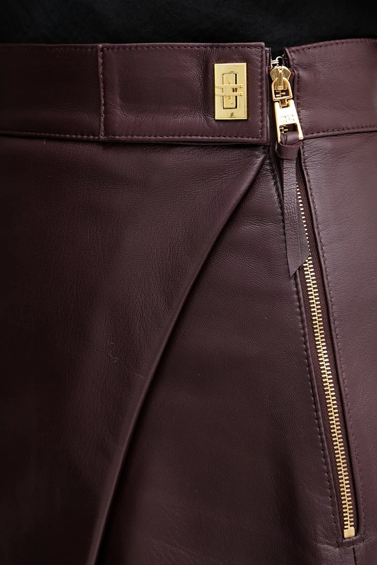 Sukně Elisabetta Franchi burgundské GP06Z56E2