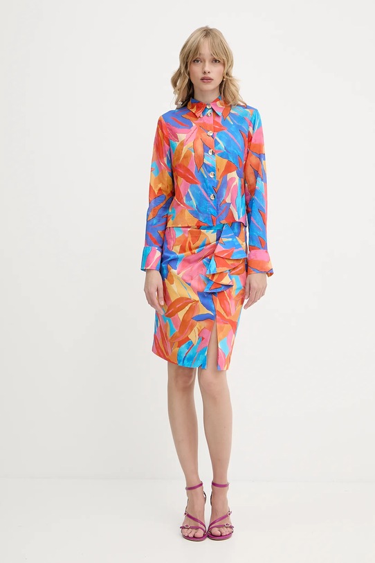 Morgan fustă din bumbac JDILA.F multicolor SS25