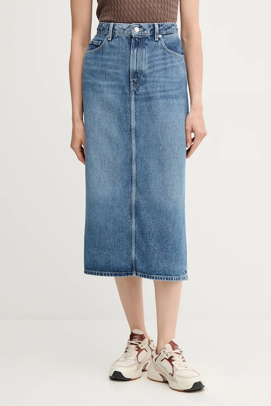 Джинсова спідниця Tommy Hilfiger casual блакитний WW0WW46503