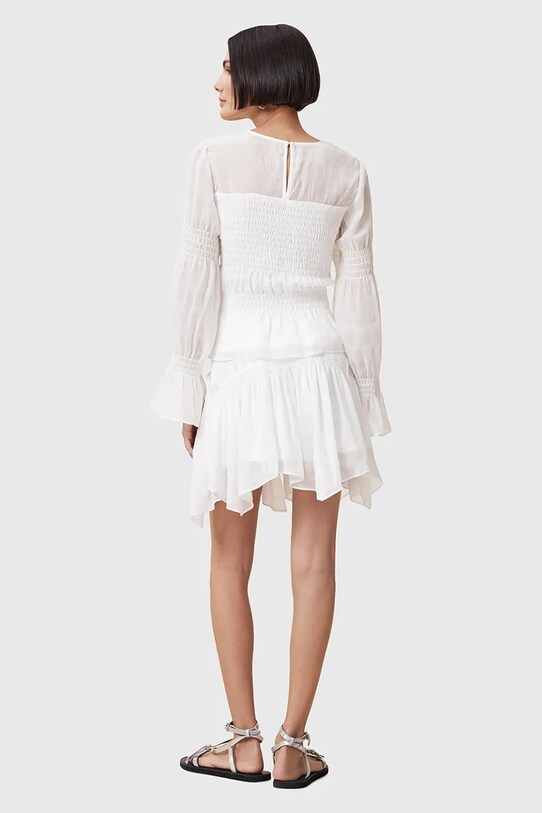 AllSaints spódnica PAMELA W039RC biały