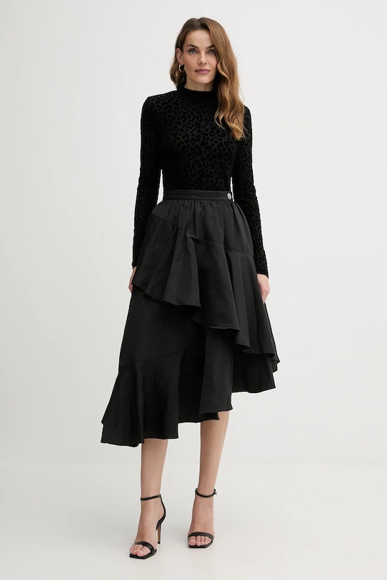 Sukňa Karl Lagerfeld A3W12015 čierna AW25