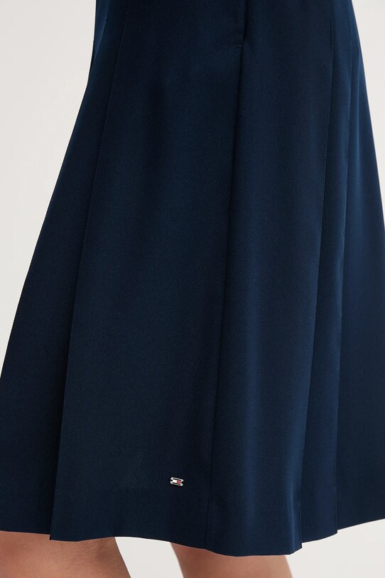 Suknja Tommy Hilfiger mornarsko plava WW0WW46796