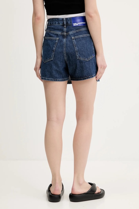 Odzież Karl Lagerfeld Jeans szorty jeansowe A3W10133 granatowy