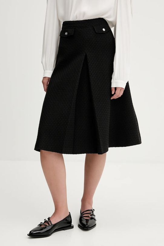 HUGO fustă uni negru 50542629