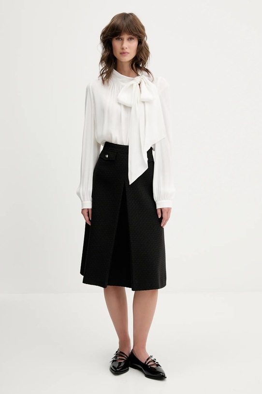 HUGO spódnica 50542629 czarny AW25