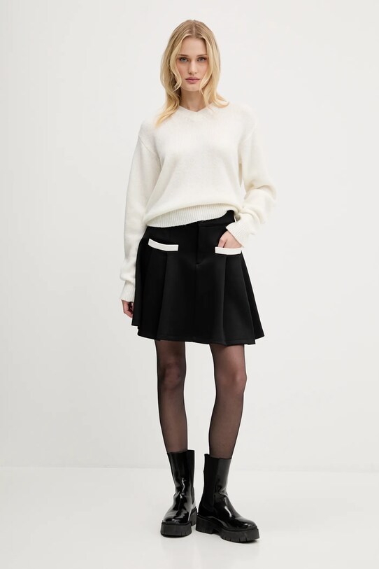 HUGO szoknya 50542759 fekete AW25