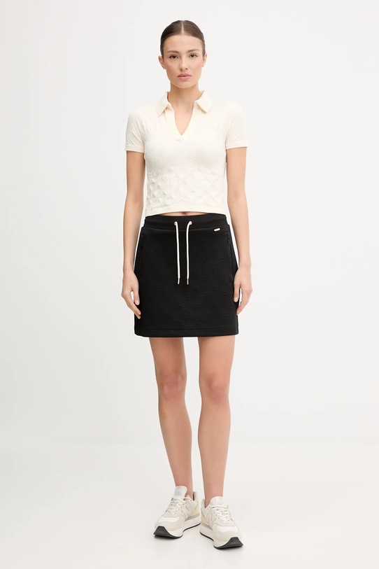 Guess fustă PEONY V5YD03.KBSL2 negru AW25