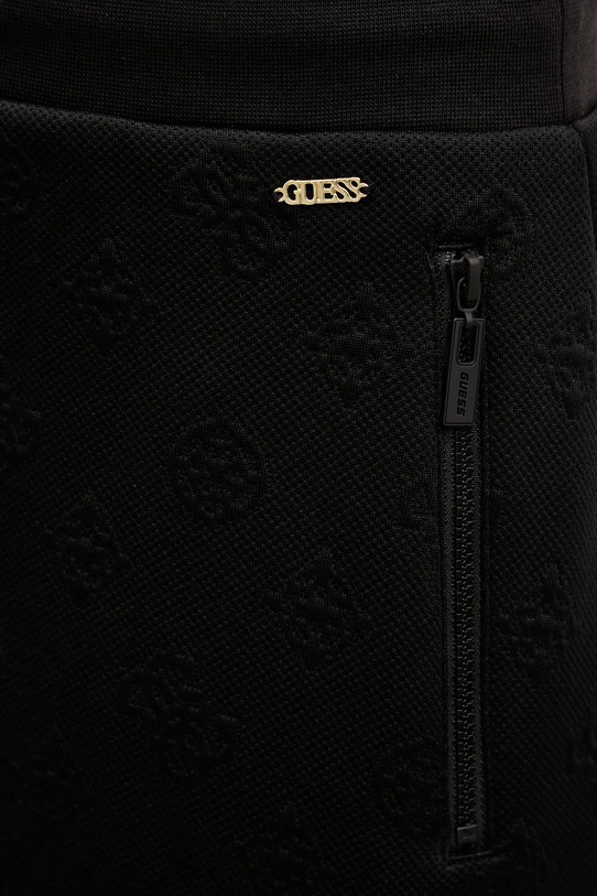 Guess fustă PEONY negru V5YD03.KBSL2