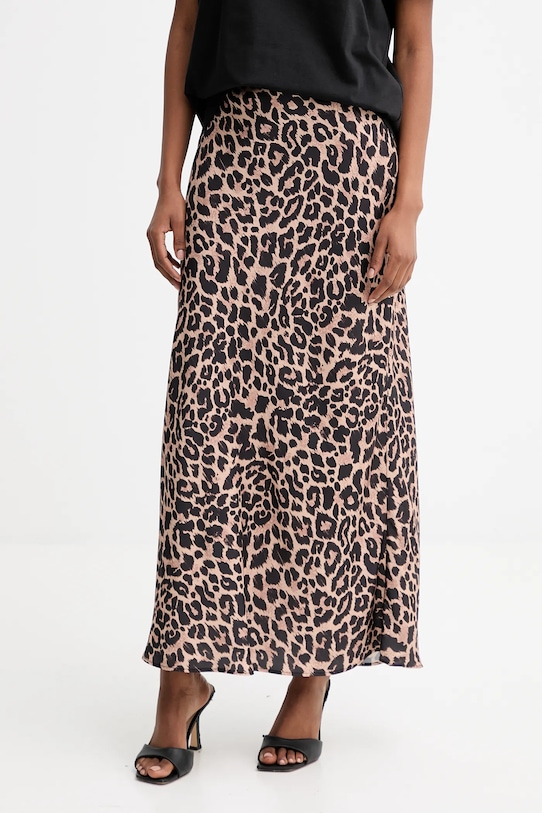 Sukně Guess SIBILLA maxi hnědá W5YD55.WF1T2