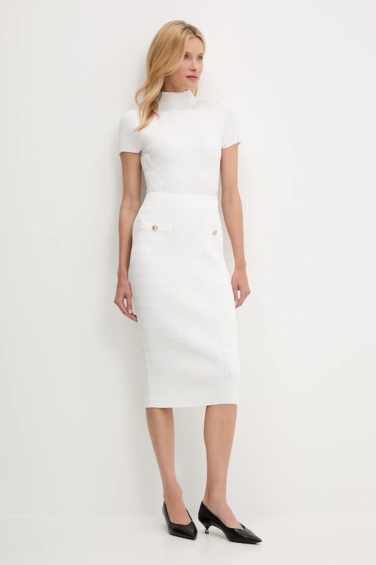 Guess spódnica EVANGELINE W5YD66.Z0130 biały AW25